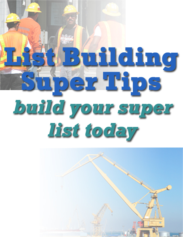 List Building Super Tips